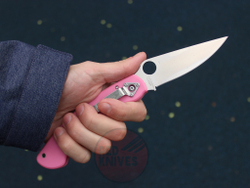 Нож Spyderco Military Pink Нейлон C36PNK
