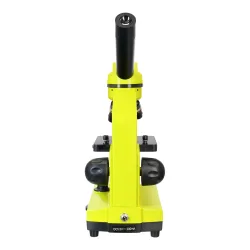 Микроскоп Levenhuk Rainbow 2L Lime\Лайм - вид сзади