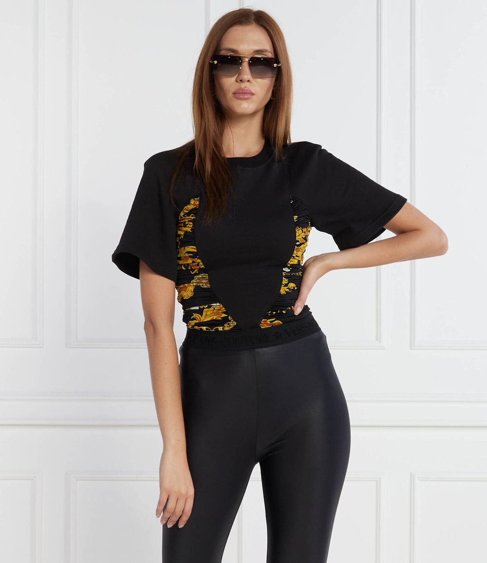 Футболка Versace Jeans Couture - черный(75HAH611JS204)