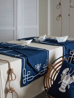 Салфетка под приборы Navy story из коллекции Sea treasures, 33х48 см