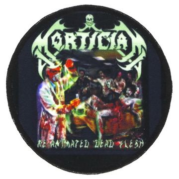 Нашивка круглая Mortician (024)