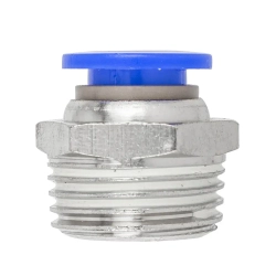 Фитинг для пластиковых трубок 10мм с наружной резьбой 1/2'' Forsage F-SPC10-04