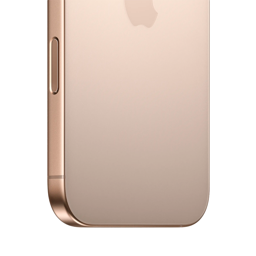 Смартфон Apple iPhone 16 Pro 128GB, Nano-SIM + eSIM, Desert Titanium (Пустынный титановый)