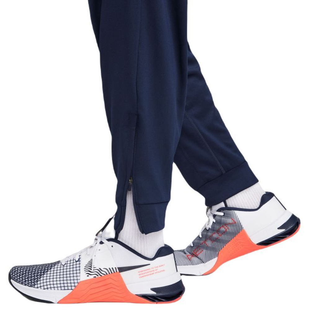 Мужские теннисные штаны Nike Totality Dri-FIT Tapered Versatile Trousers - obsidian/black