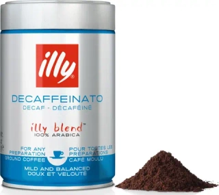 Кофе молотый illy Decaf, без кофеина, 250 г