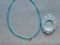 Boyunbağı / Колье / Necklace Sadə kristal muncuqdan hazırlanmış boyunbağı 3