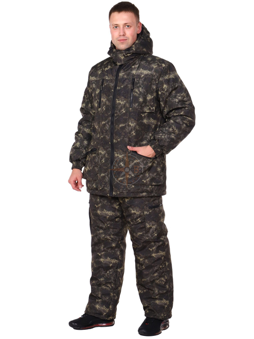КОСТЮМ ЛЕС ЗИМНИЙ (ДУПЛЕКС КМФ RP0101-9)