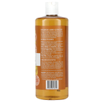 Dr. Jacobs Naturals, Чистое кастильское универсальное мыло на растительной основе с эфирным маслом апельсина и имбиря, 946 мл (32 унции)