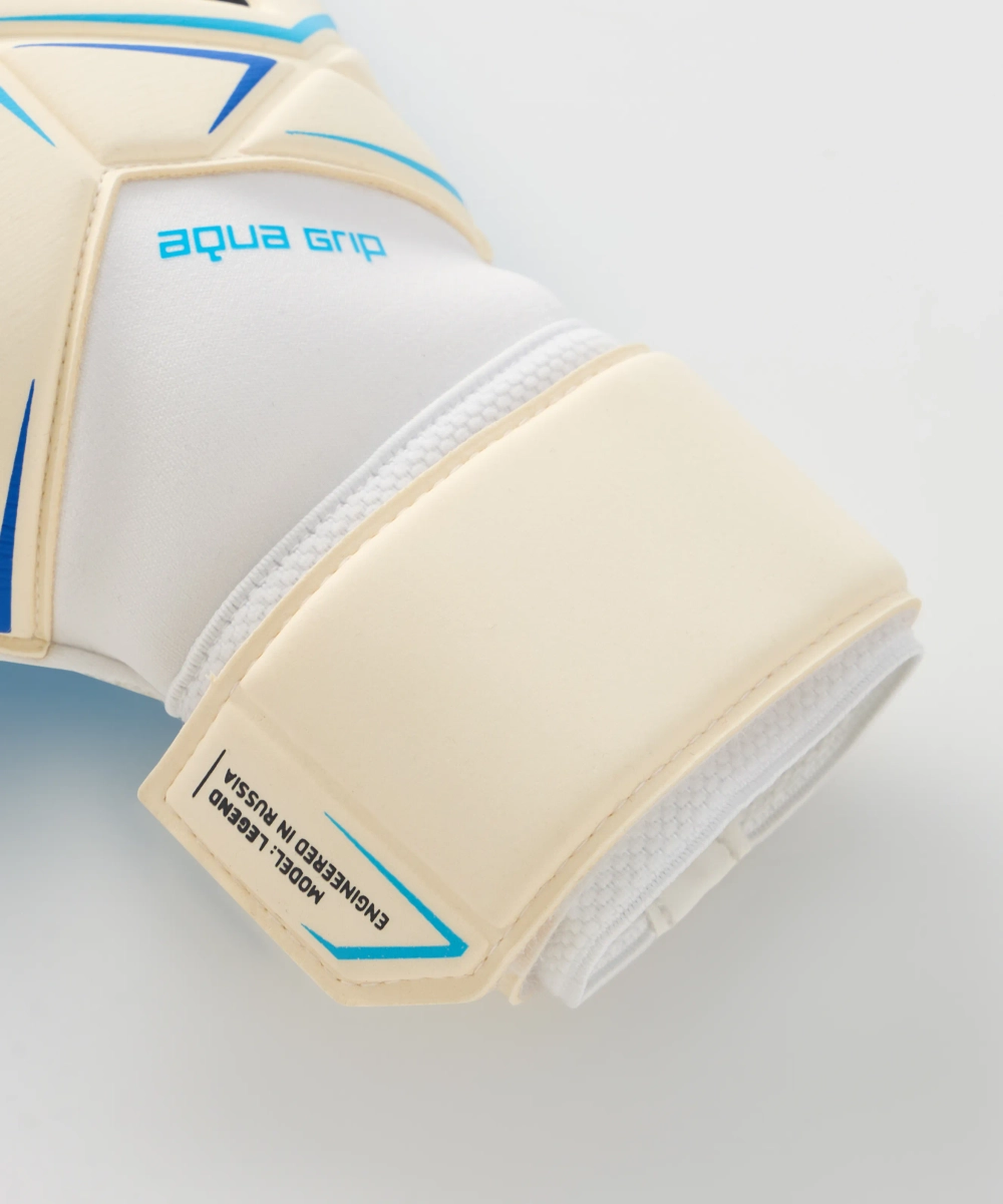 Перчатки вратарские JÖGEL Legend UL4 Aqua Roll Negative, белый