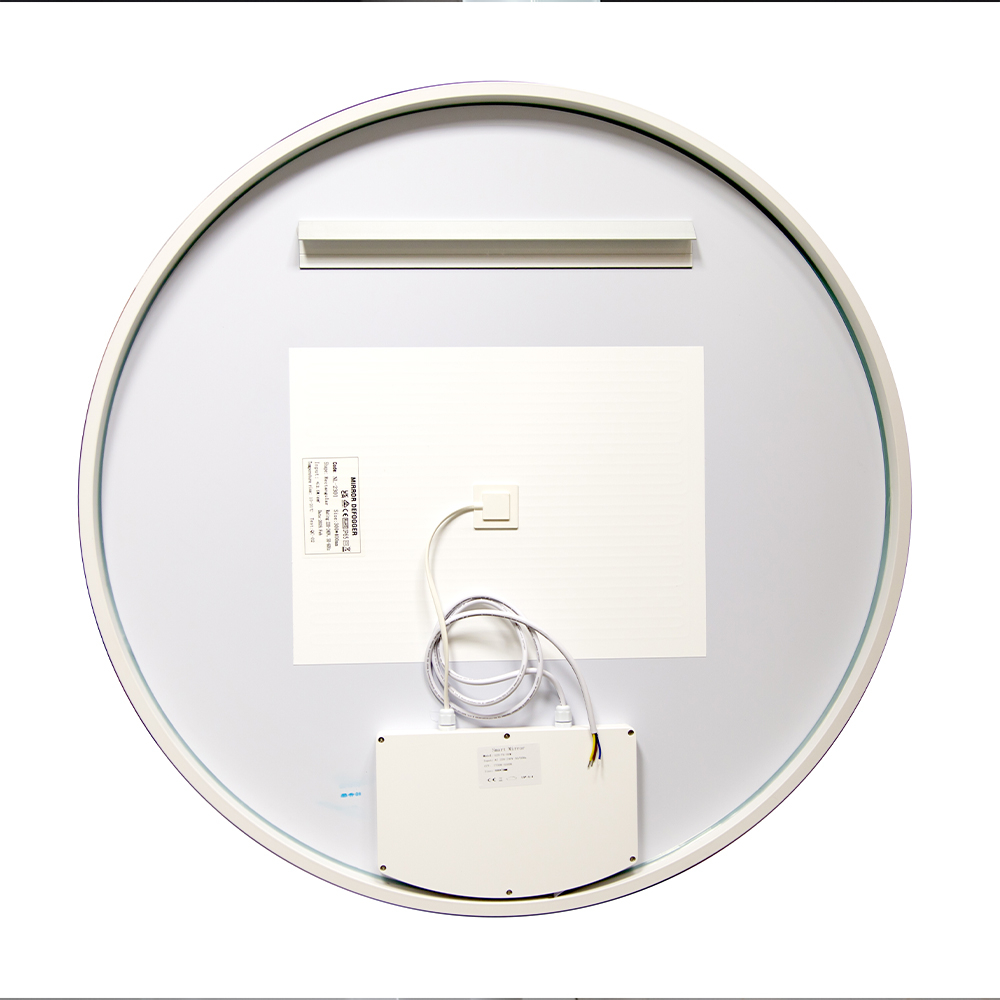 Зеркало с подсветкой AVS Сфера 80 см, антипар, белое 829-TU-80W/LED/S/A3-6