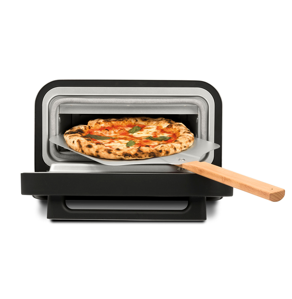 Пиццамейкер G3FERRARI G10204 Pizza PRO 2 minuti печь для выпечки итальянской пиццы, серебряный