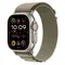 Часы Apple Watch Ultra 2 GPS + Cellular 49 мм, титановый корпус, ремешок Alpine Оливкового цвета,размер L