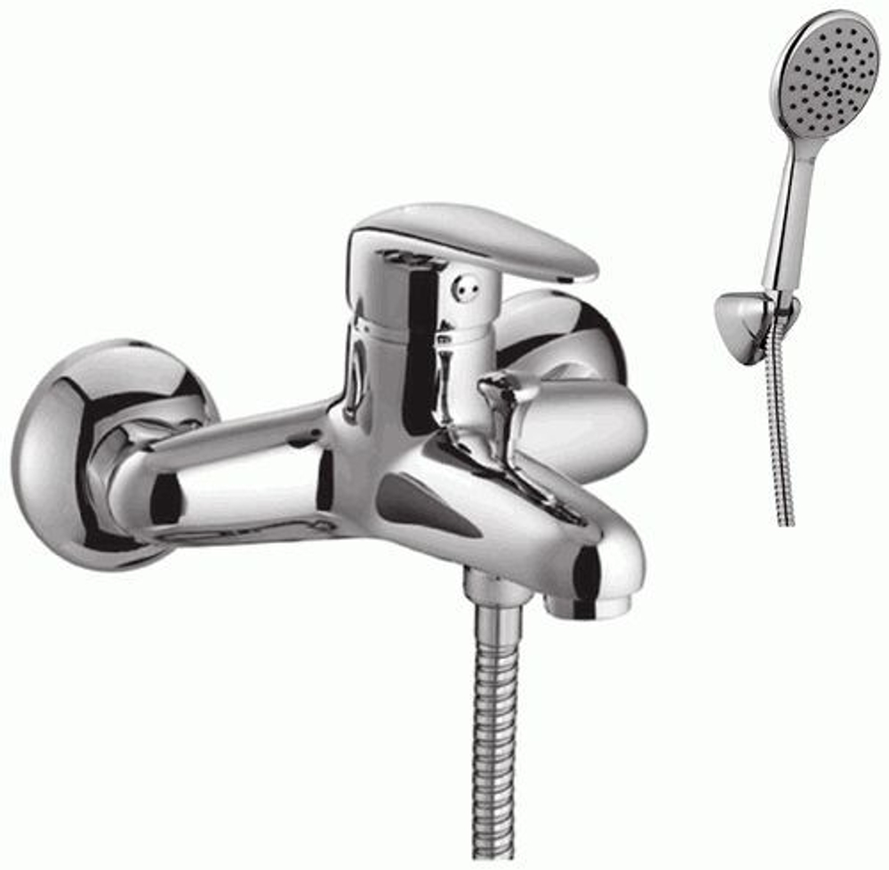 смеситель ванна LEMARK Pramen короткий излив LM3302С