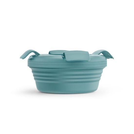 Контейнер складной силиконовый Stojo Bowl Eucalyptus, 36 oz / 1065 мл