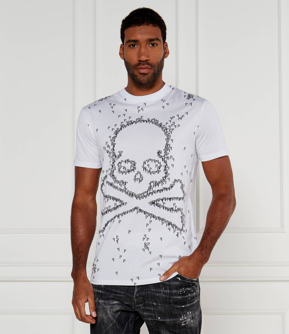 Футболка Philipp Plein - белый(MTK7756 PJY002N)