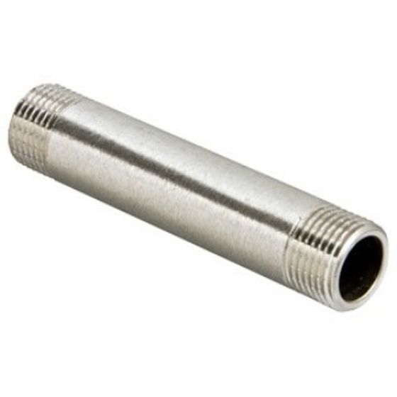 Сгон 1/2" 200мм хром