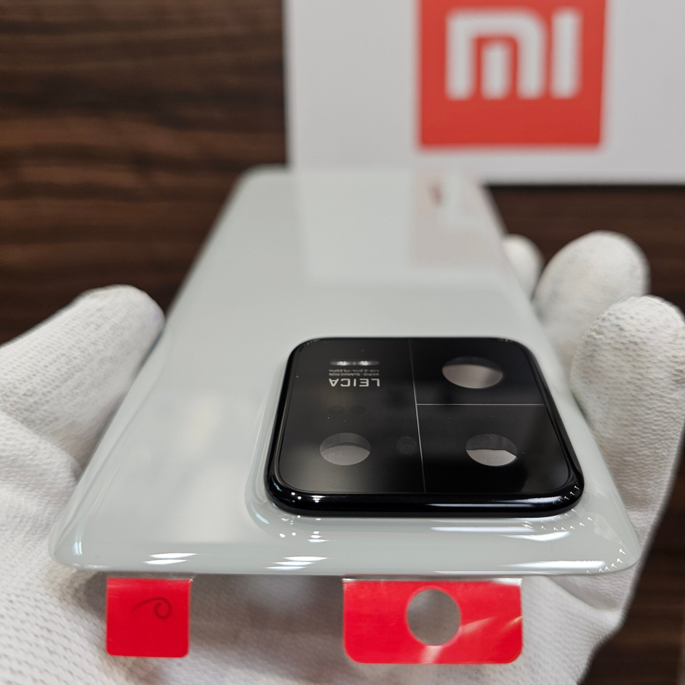 Крышка для Xiaomi 13 Pro - оригинальная задняя керамическая панель (светло-зелёного цвета)