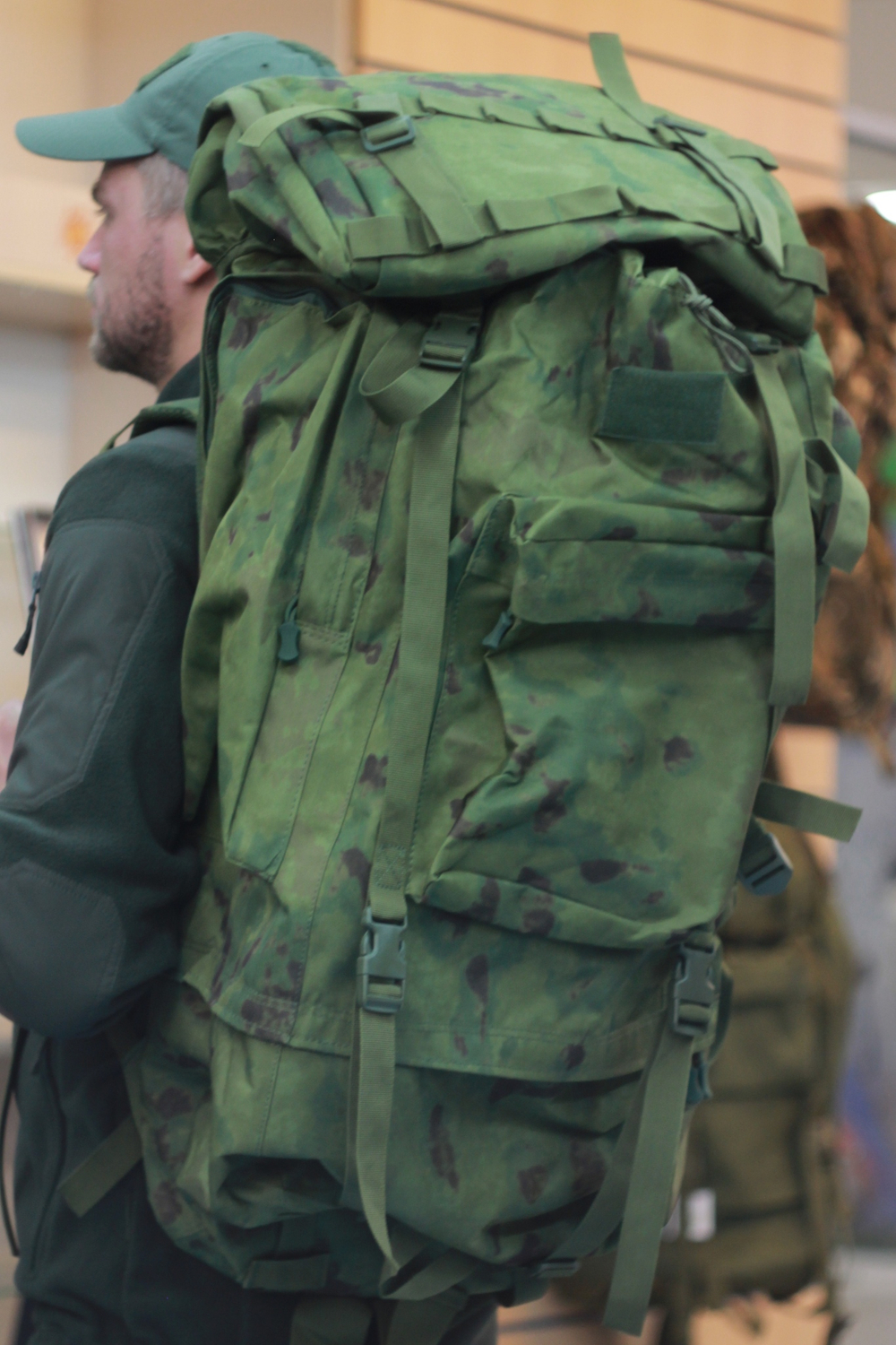 Рюкзак тактический КАМУФЛЯЖ "Camp bag"100л