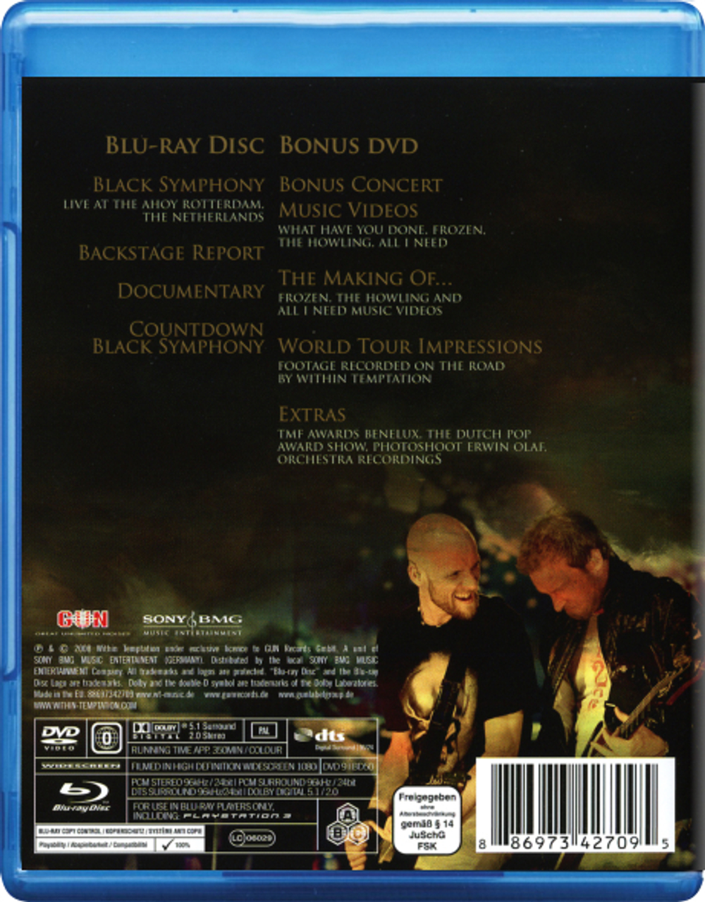 Within Temptation & The Metropole Orchestra / Black Symphony (Blu-ray+DVD)
