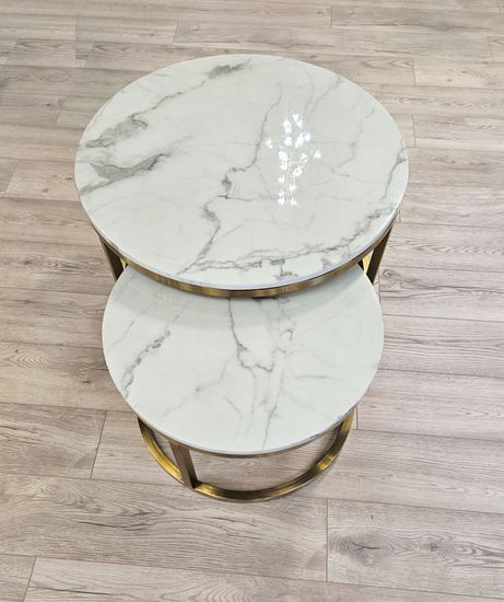 Комплект журнальных столов Twin Marble