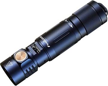 Фонарь FENIX Мод. E05R черный (400лм-64м)(светодиод: Cree XP-G2 S3 белый)(24г)(встроенный аккум.320mAh)