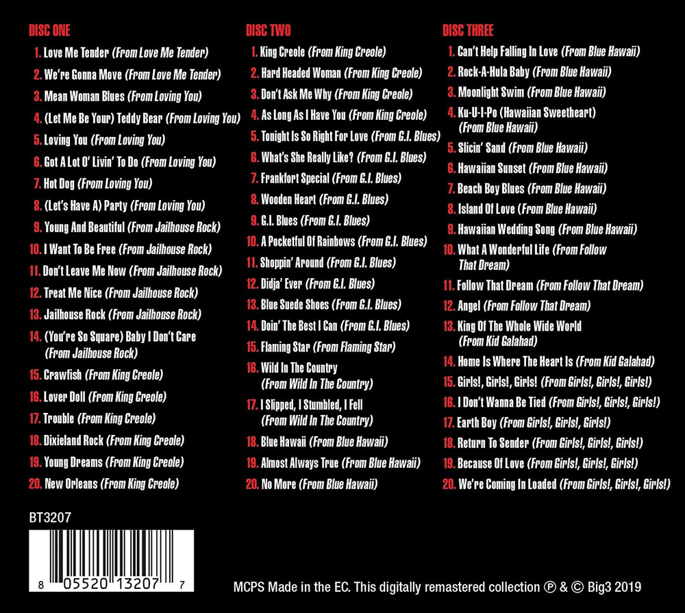 Elvis Presley — Elvis At The Movies (3CD)