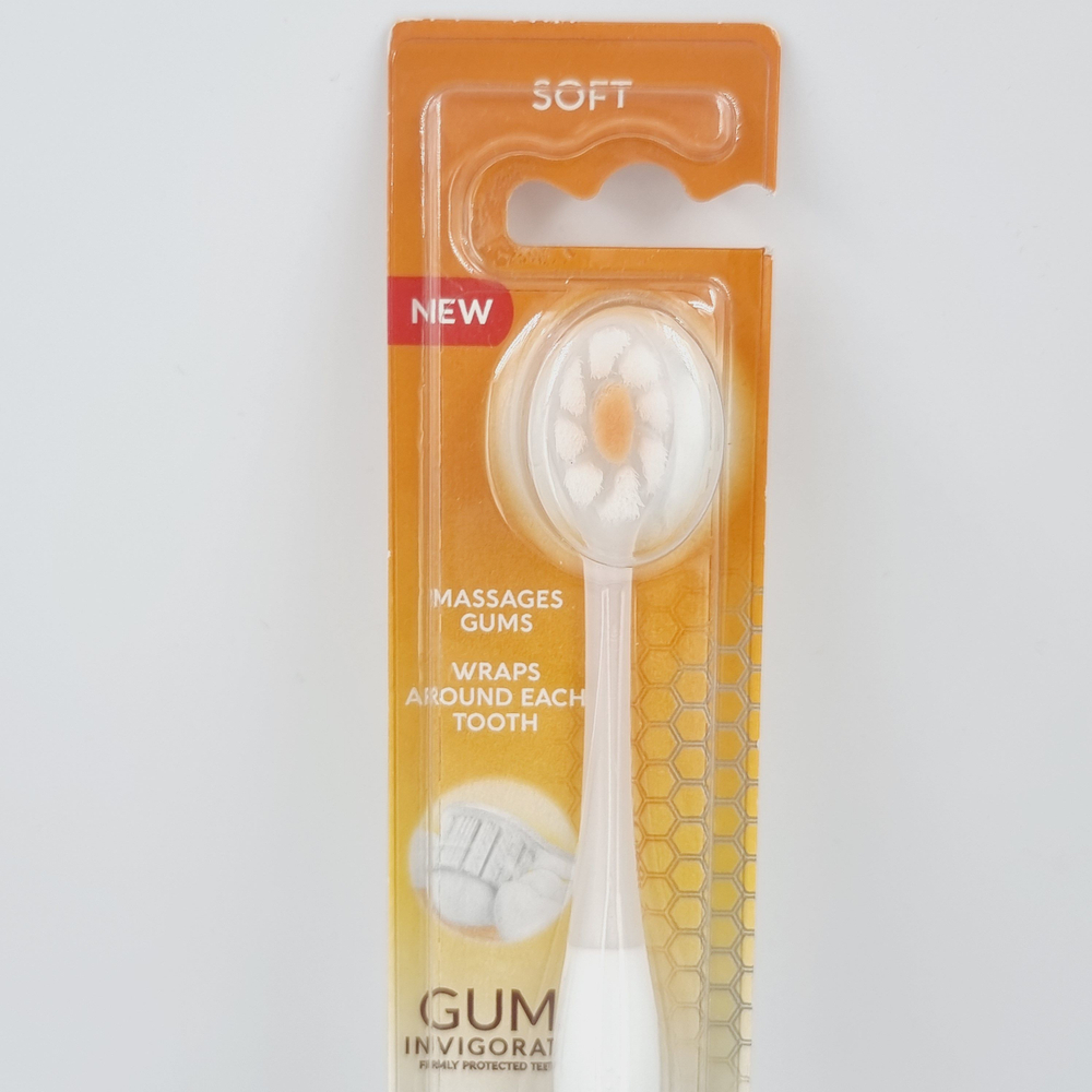 Зубная щетка Gum Invigorate мягкая 1 шт. (Финляндия)