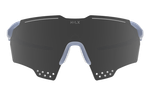 Спортивные очки HILX Gladiator (L) / Shiny Crystal Milky Light Grey / Black Mirror Lens