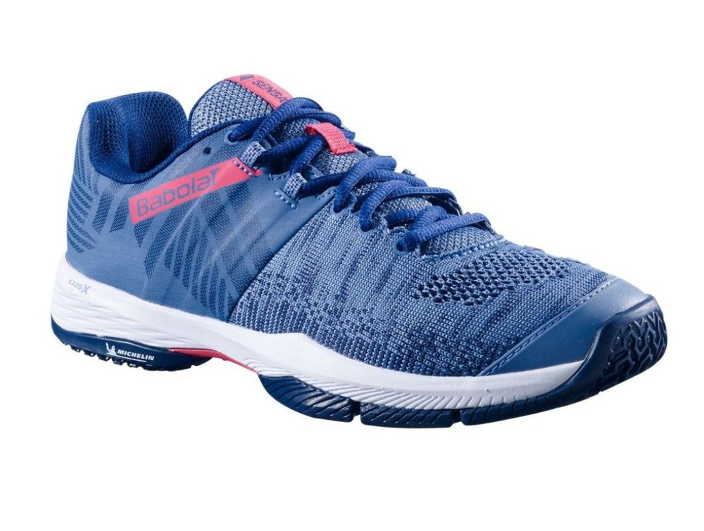 Женские падельные кроссовки Babolat Sensa — infinity/dark blue