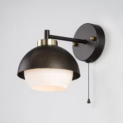 Бра Nocciola 70106/1 черный Eurosvet