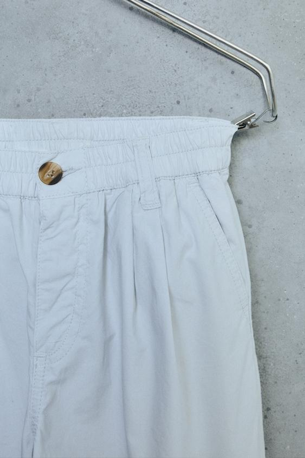 ZARA STORIESZ - БРЮКИ RELAXED ИЗ ПОПЛИНА, НЕБЕСНО-ГОЛУБОЙ
