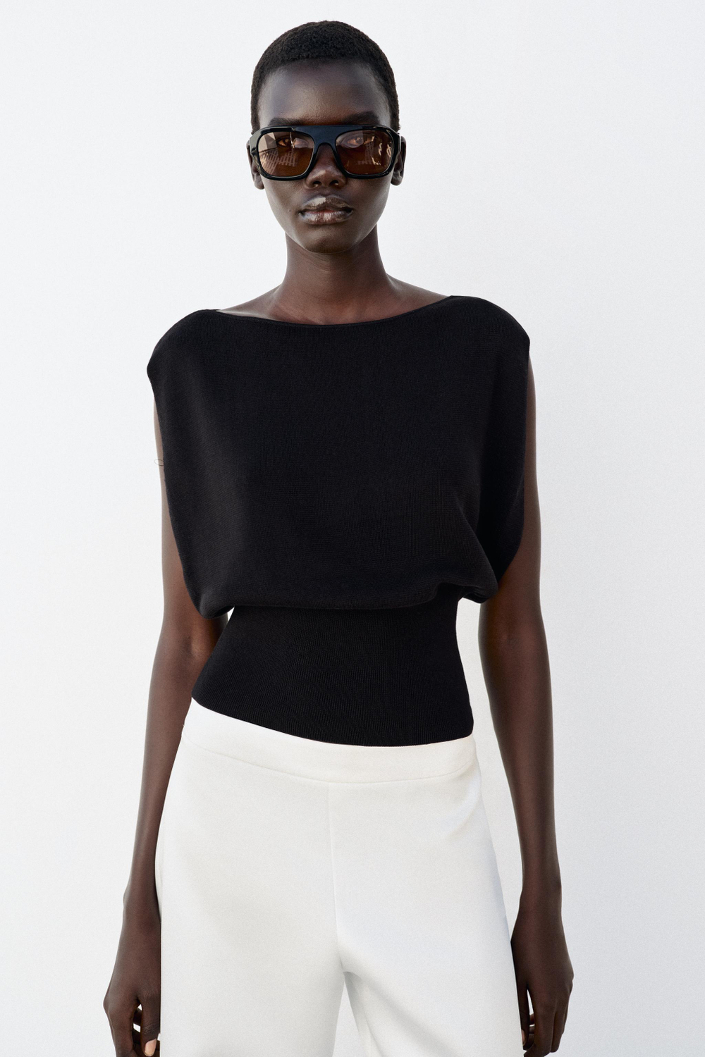 АТЛАСНЫЕ БРЮКИ BARREL — ZARA
