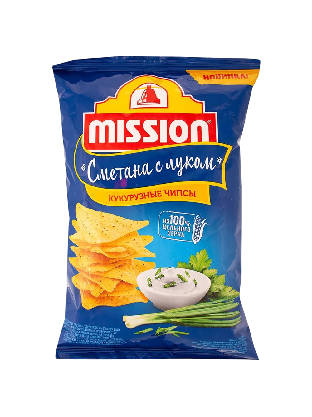 Чипсы Mission кукурузные со вкусом сметаны 90г