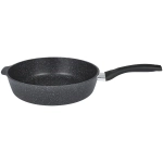 Сковорода глубокая 28см с ручкой «Granit» (black) сггч280а