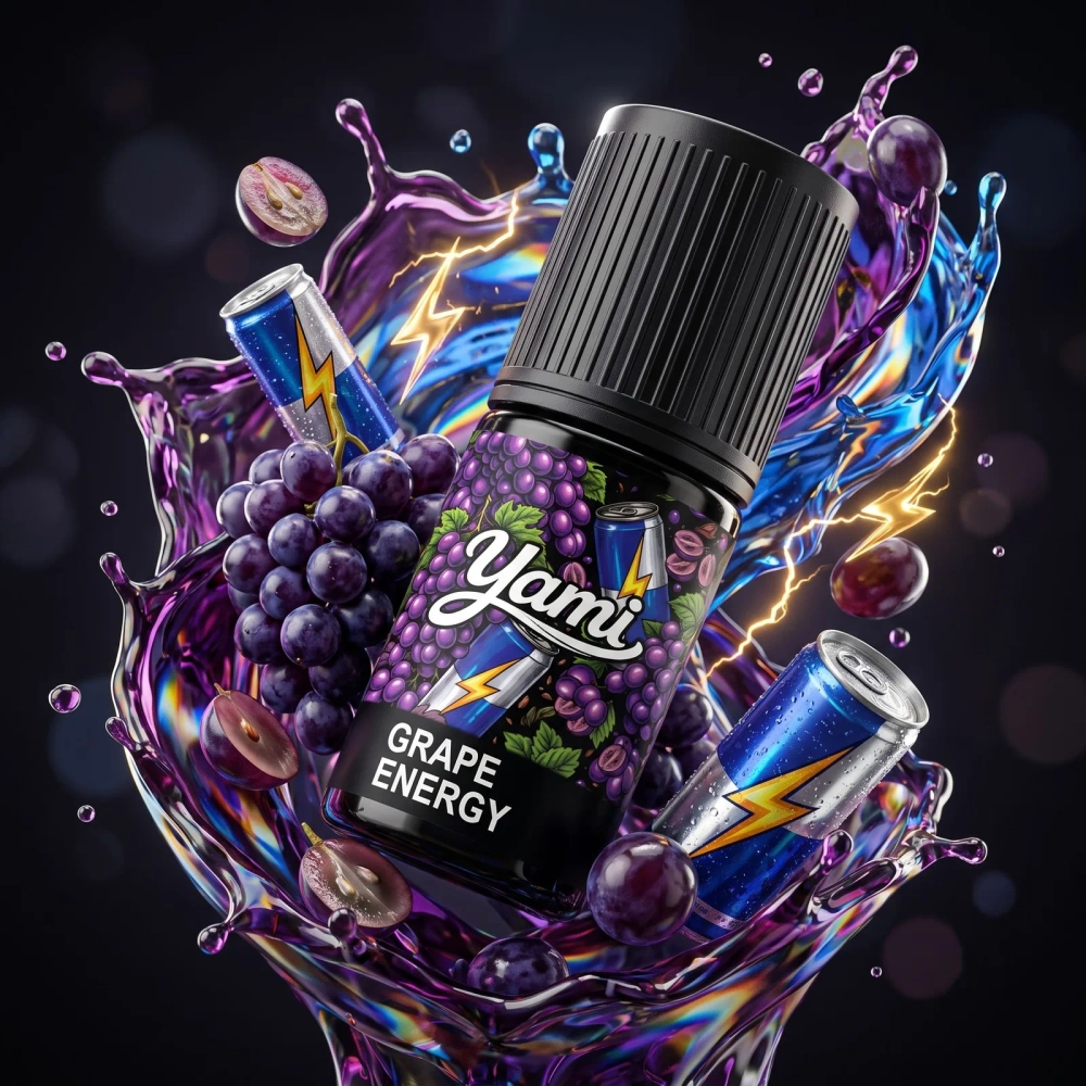 YAMI - Grape Energy (5% nic, 30ml)