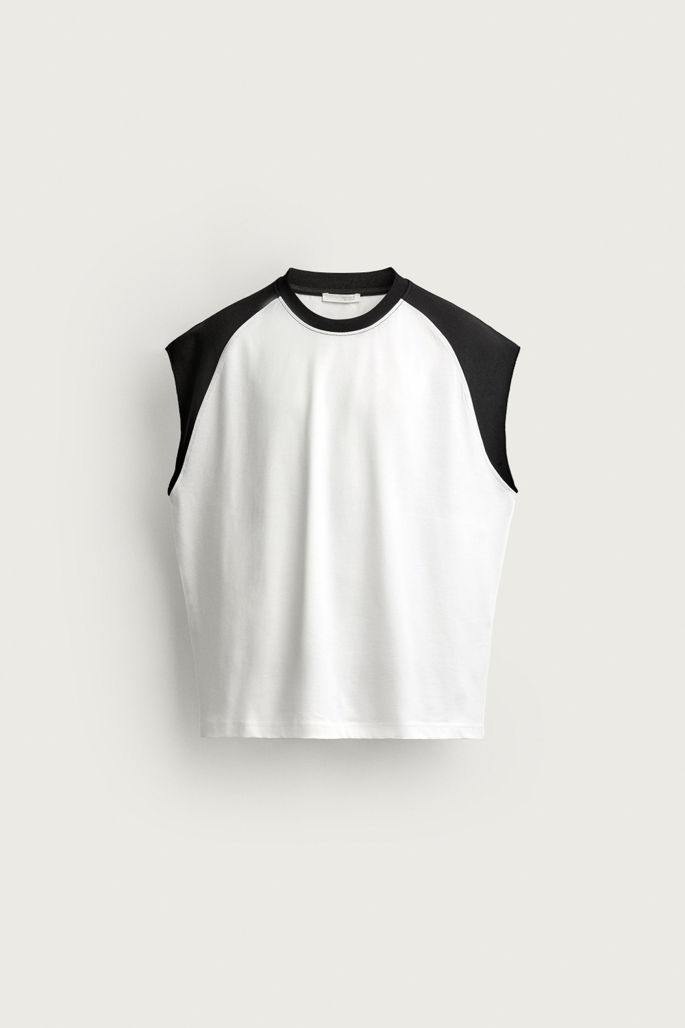 МАЙКА В СТИЛЕ КОЛОР-БЛОК — ZARA
