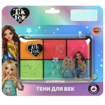 Тени д/век 6цв. 23г. YS096511-TTG (Tik Tok girl)