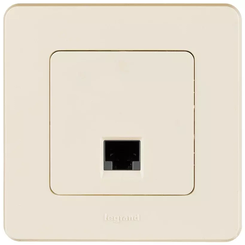 INSPIRIA Розетка RJ45 6 UTP слоновая кость 673831