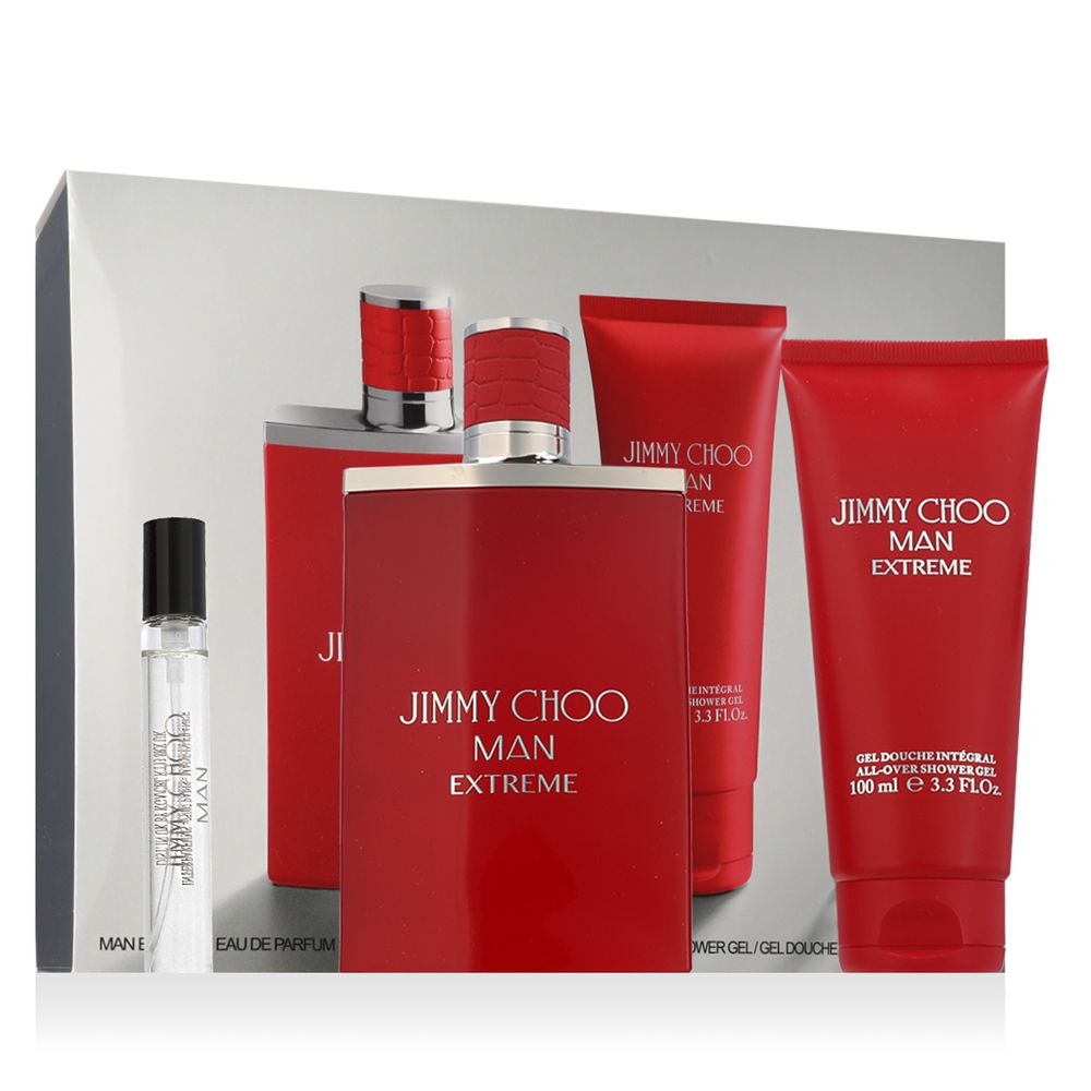 Jimmy Choo Jimmy Choo Man Extreme EDP 100 ml + EDP MINI 7,5 ml + SG for Body &amp; Hair 100 ml (man) 1 pcs