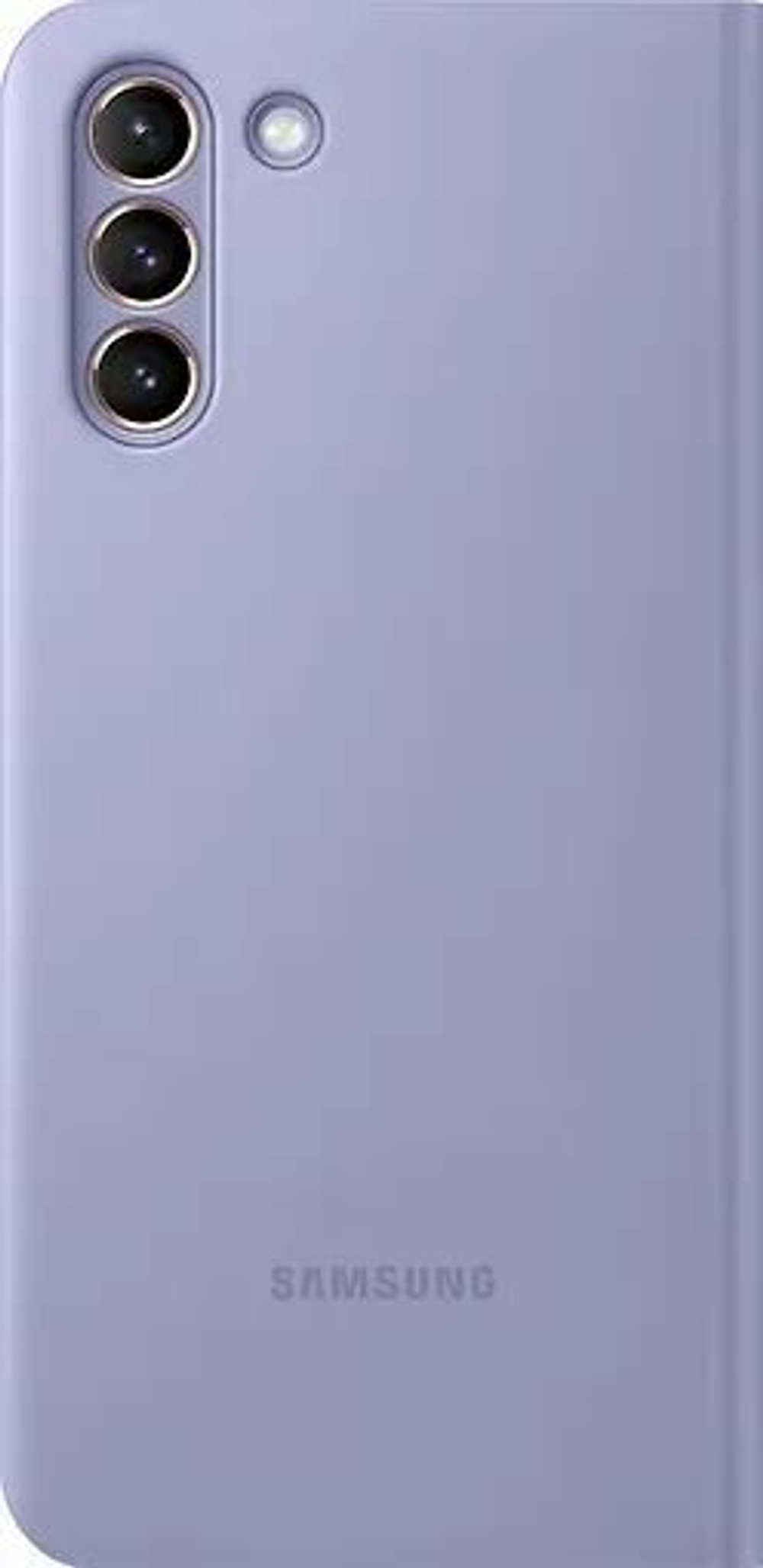 Защитный чехол Samsung Galaxy S21+ LED View Cover, фиолетовый (Из Финляндии)