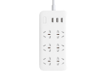Удлинитель Xiaomi Mi Power Strip 6 розеток и 3 USB порт, белый