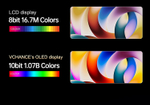 14" Портативный сенсорный монитор VCHANCE 4K OLED 3840x2400, 60 Гц