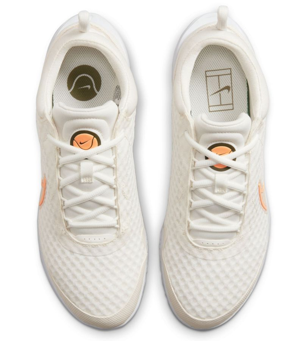 Женские Кроссовки теннисные Nike Zoom Court Pro - sail/sanddrift/peach cream