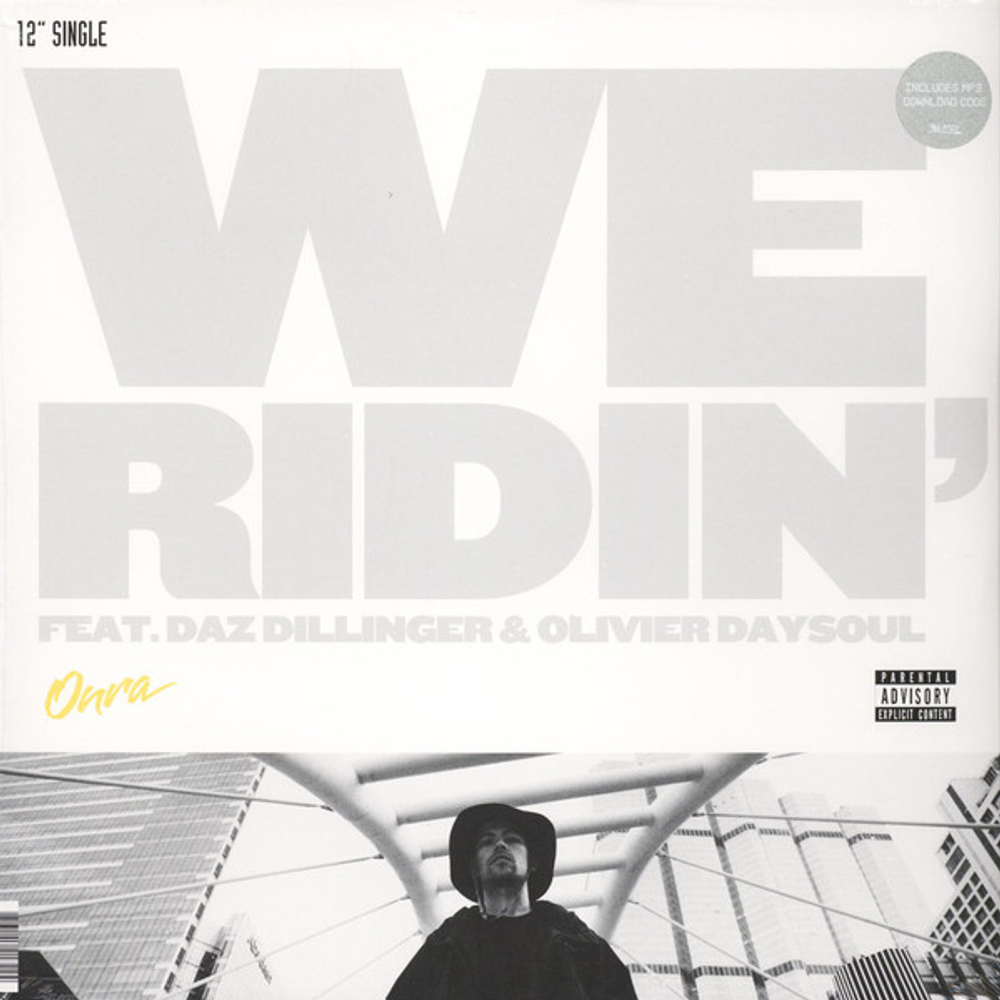 Onra - We Ridin' / Over & Over - 12'' Single