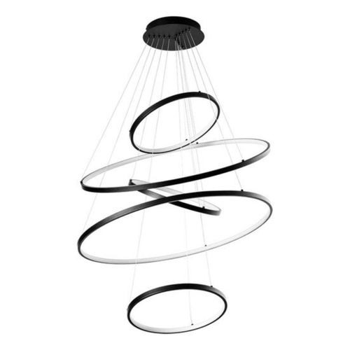 Подвесная светодиодная люстра Arte Lamp ARKANE A2974SP-137BK