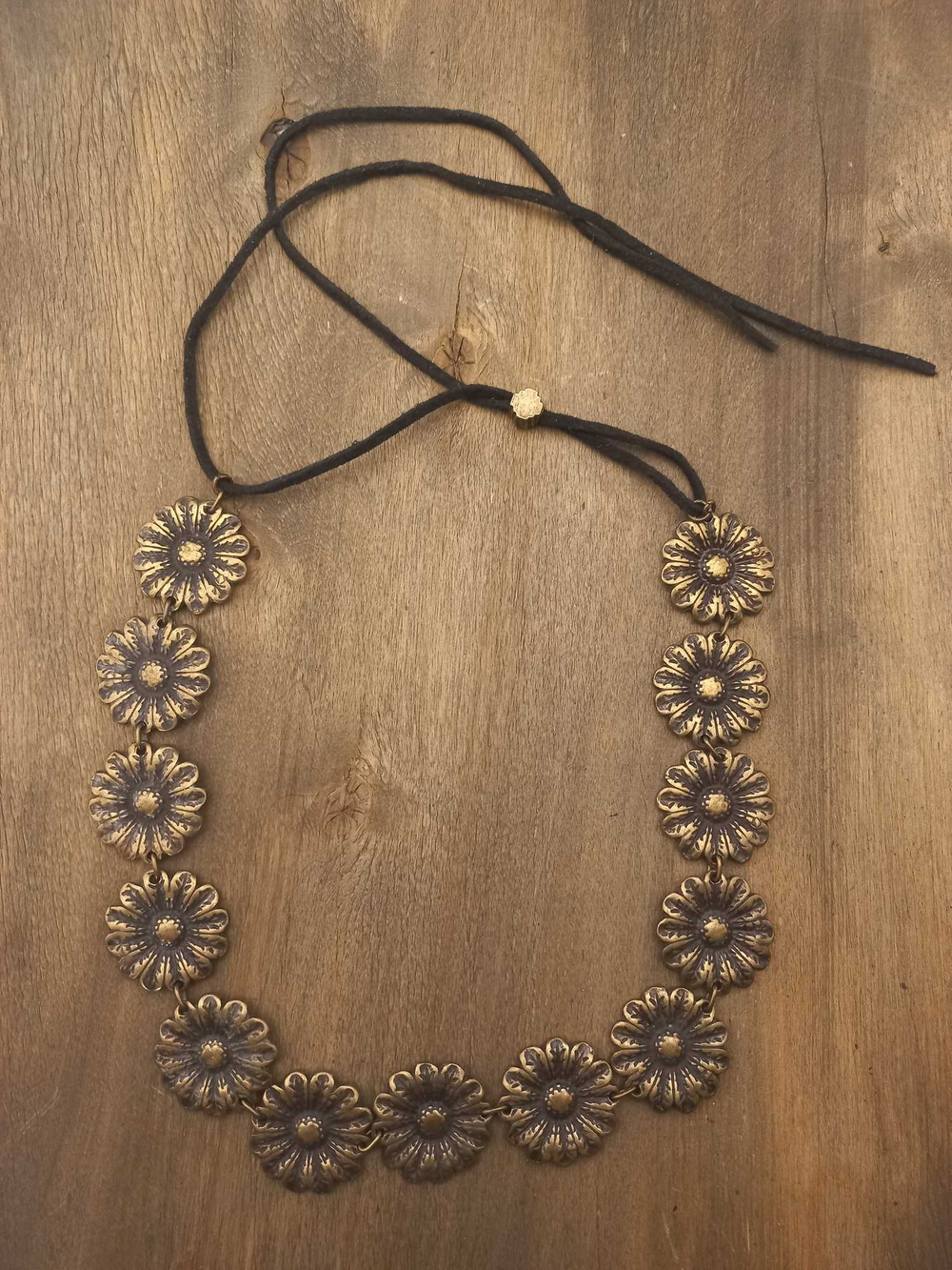 Колье "Ромашки"