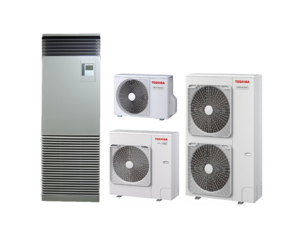 Колонная сплит-система Toshiba RAV-RM1401FT-EN/RAV-GM1401AT8P-E inverter