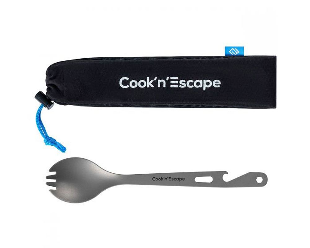Титановая ложка Cook'n'Escape CA2015 Titanium Spork Титановая ложка Cook'n'Escape CA2015 Titanium Spork