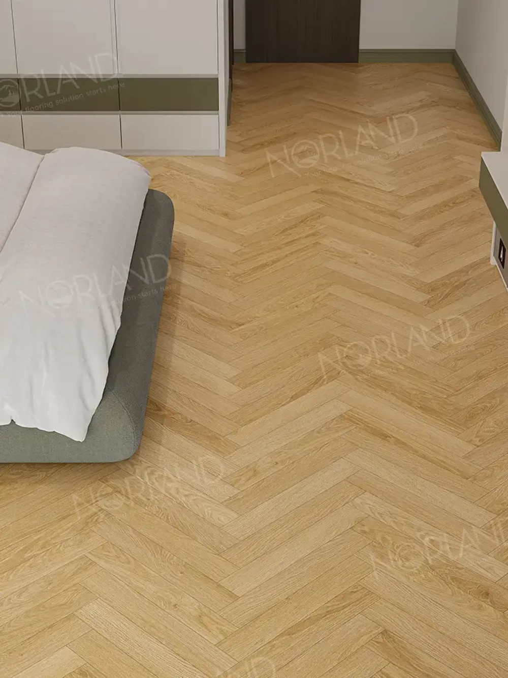 Ламинат Norland Herringbone Elegant Дуб Тавора LF303-07