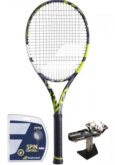 Теннисная ракетка Babolat Pure Aero+ - grey/yellow/white